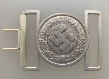 Police Officers belt buckle.