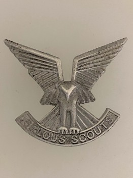 Rhodesian Army Selous Scouts Aluminium Metal Cap Badge
