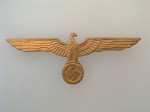 Army ( Heer)  Generals or Kriegsmarine  metal breast eagle OLD STAMPING.