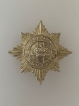 4th/ 7th Dragoon Guards metal cap badge