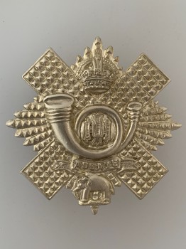 Highland Light Infantry cap or bonnet badge