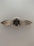 Luftwaffe Fighter Clasp in Silver. ORIGINAL QUALITY.