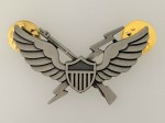 U.S. Army 11th Air Assault metal wings. Full size