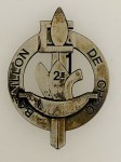 WWII French 2e Battalion de Choc Commando badge