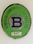 WWII Kriegsmarine  U Boat Submarine Yard Workers Badge 'La Pallice'.