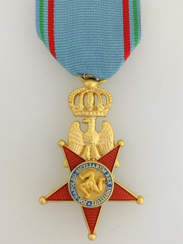 Napoleonic Royal Order of The Two Sicilies Decoration - French 1st Empire Period