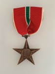 Italian Anti-fascist GARIBALDI  Brigade Partisan medal.