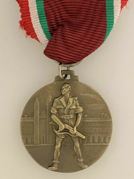 Italian ANTI-fascist Parma Partisan Brigade medal.