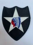 U.S. Vietnam War 2nd Infantry Division patch. Colour issue.