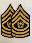 U.S. Army Command Sergeant Major Rank Stripes Full Dress Male Issue PAIR