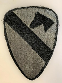 US Army SUBDUED ISSUE 1st Cavalry Division sleeve patch