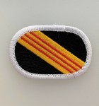 U.S. Army  5th SPECIAL FORCES Para wing backing oval.