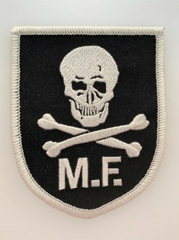 U.S. Army Vietnam War Mike Force Skull cloth patch.