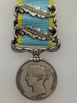 British Crimean War Medal  with 2 bars