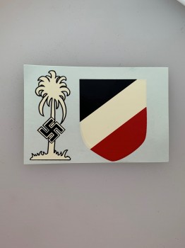 Africa Corps Helmet Decals