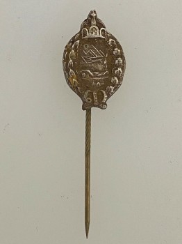 Imperial German WWI  Pilots badge stickpin- 925 silver