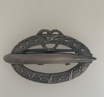 Imperial German WWI  Army Airship Zeppelin honour badge.  HIGHEST QUALITY.