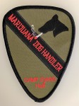 U.S. Army Vietnam War 1st Air Cavalry MARIJUANA DOG HANDLER patch HUE