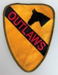 U.S. Army Vietnam War 1st Air Cavalry patch OUTLAW