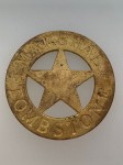 United States TOMBSTONE MARSHALL metal badge