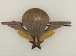 French Paratroopers Early Style Metal Jump Wings.