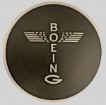 WW2  USAF B-17 Flying Fortress bomber Boeing control yoke metal hub
