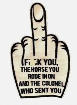 U.S ARMY Vietnam War F"K YOU middle finger patch