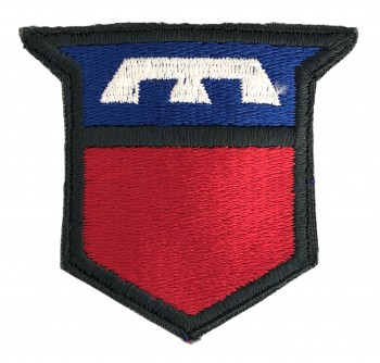 U.S. Army WW2 76th Infantry Division cloth sleeve patch.