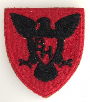 U.S. Army WW2 86th Infantry Division cloth sleeve patch.