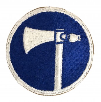 U.S. Army WW2 19th Army Corps cloth sleeve patch.