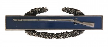 U.S. Army C.I.B. Combat Infantry Metal Badge.  1st Award.