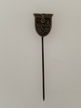 Miniature Kuban Battle Shield stick pin
